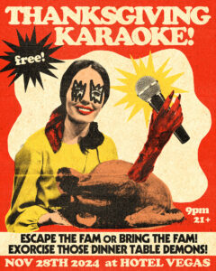 THANKSGIVING KARAOKE!