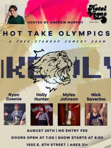 Hot Take Olympics Comedy @ Hotel Vegas