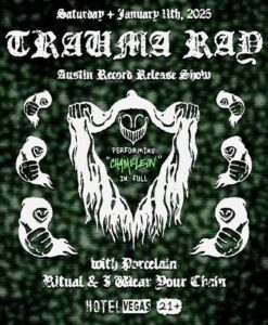 Trauma Ray (performing 'Chameleon' in its entirety) with Porcelain, Ritual & I Wear Your Chain