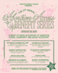 Ground Control Touring Presents: Third Annual Abortion Access Benefit Series ft. Font & Touch Girl Apple Blossom