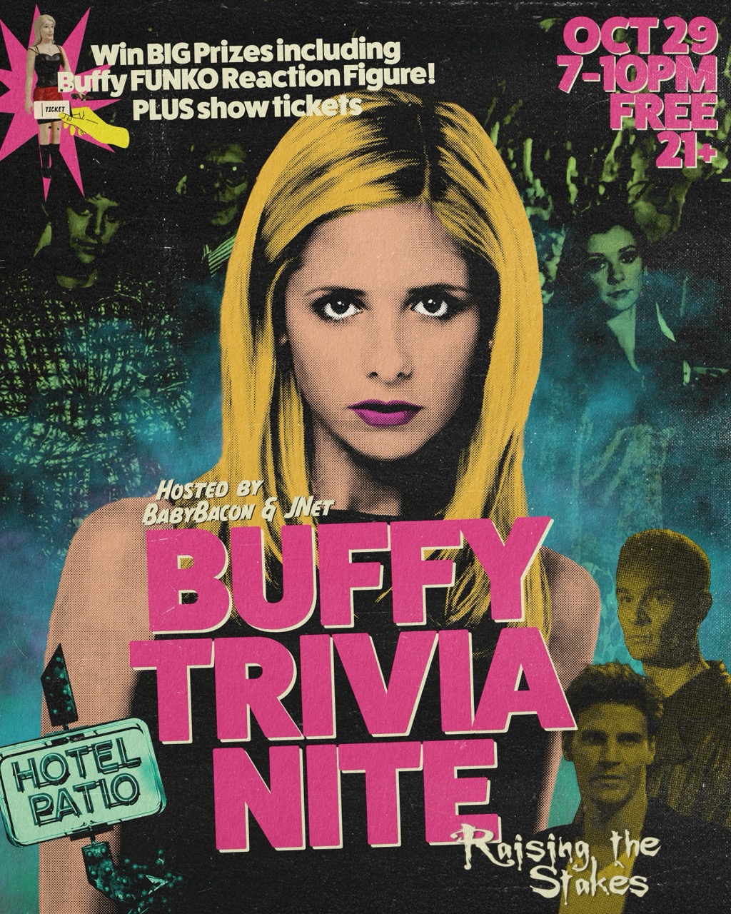 Buffy Trivia Nite - Raising the Stakes! Hosted by BabyBacon & JNet!