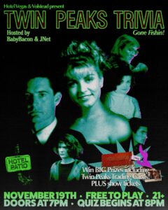 Twin Peaks Trivia Nite - Gone Fishin! Hosted by BabyBacon & JNet!