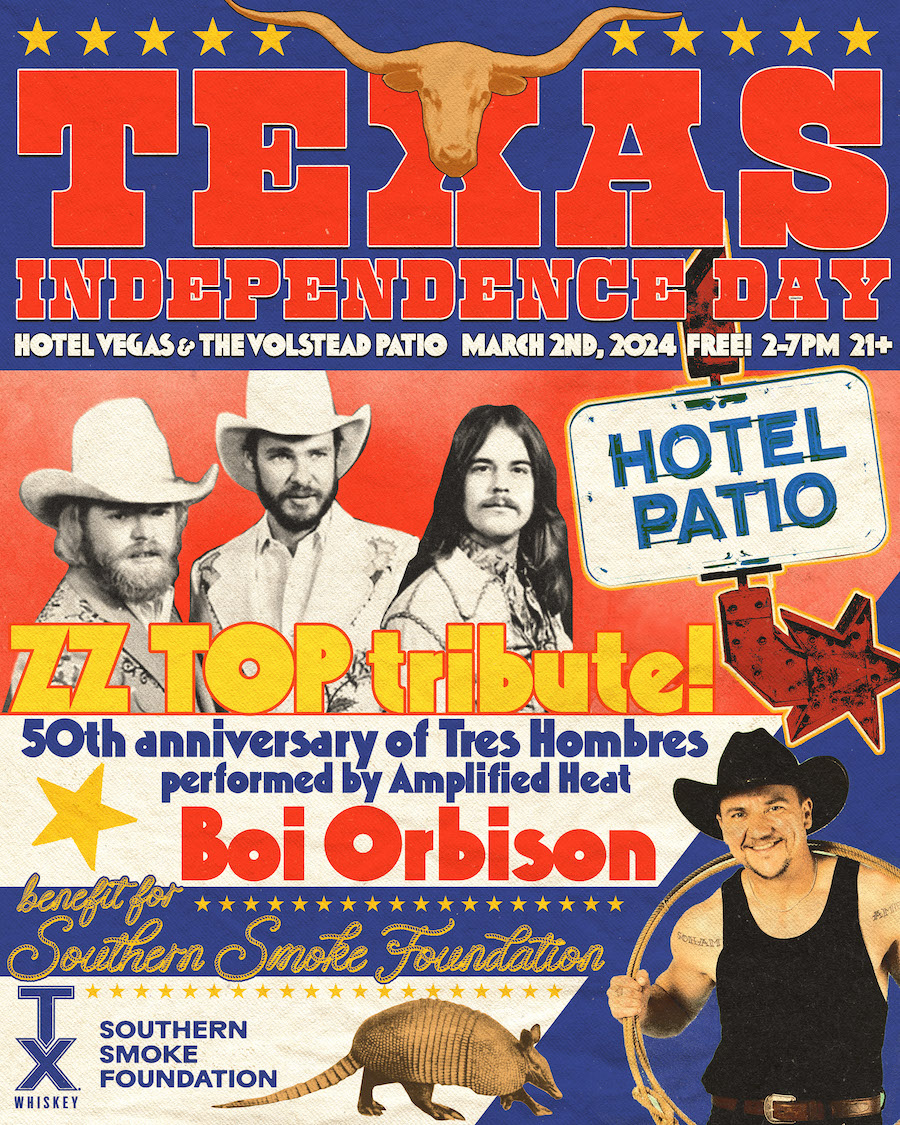 Texas Independence Day ft. ZZ Top Tribute performed by Amplified Heat & Boi Orbison
