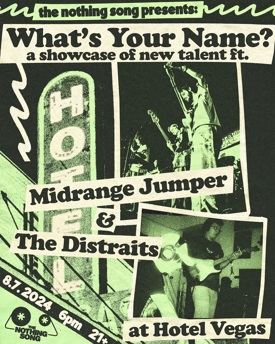 The Nothing Song Presents: What's Your Name? A Showcase of New Talent ft. Midrange Jumper & The Distraits