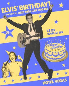 Elvis' Birthday Celebration - Performed by Jared "Kinda Elvis" Copeland
