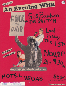 Ty Segall Aftershow ft. Gus Baldwin & the Sketch and Lord Friday the 13th
