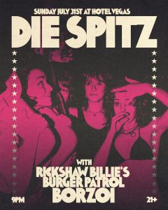 Die Spitz Residency ft. Borzoi & Rickshaw Billie's Burger Patrol