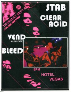 vend (EP Release), Bleed, Clear Acid, Stab