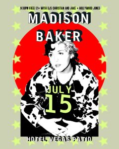 Madison Baker - FREE on the Patio!