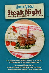 Honky Tonk Steak Night ft. Shinglers