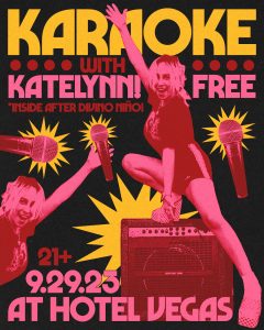 Midnight Karaoke Madness with Katelynn!