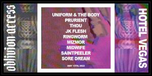Oblivion Access Fest Presents: Uniform & The Body, Prurient, Thou, JK FLESH, Ringworm, Mizmor, Midwife, Sore Dream, Saintpeeler
