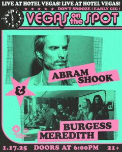 The Nothing Song Presents: VEGAS ON THE SPOT ft. Abram Shook & Burgess Meredith