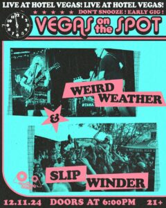 The Nothing Song Presents: VEGAS ON THE SPOT ft. Weird Weather & Slip Winder