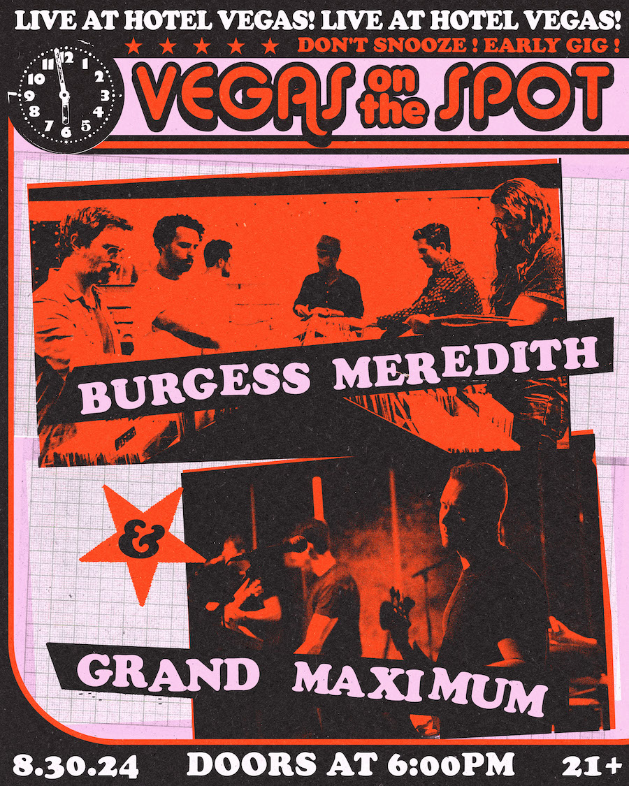 VEGAS ON THE SPOT: Burgess Meredith & Grand Maximum