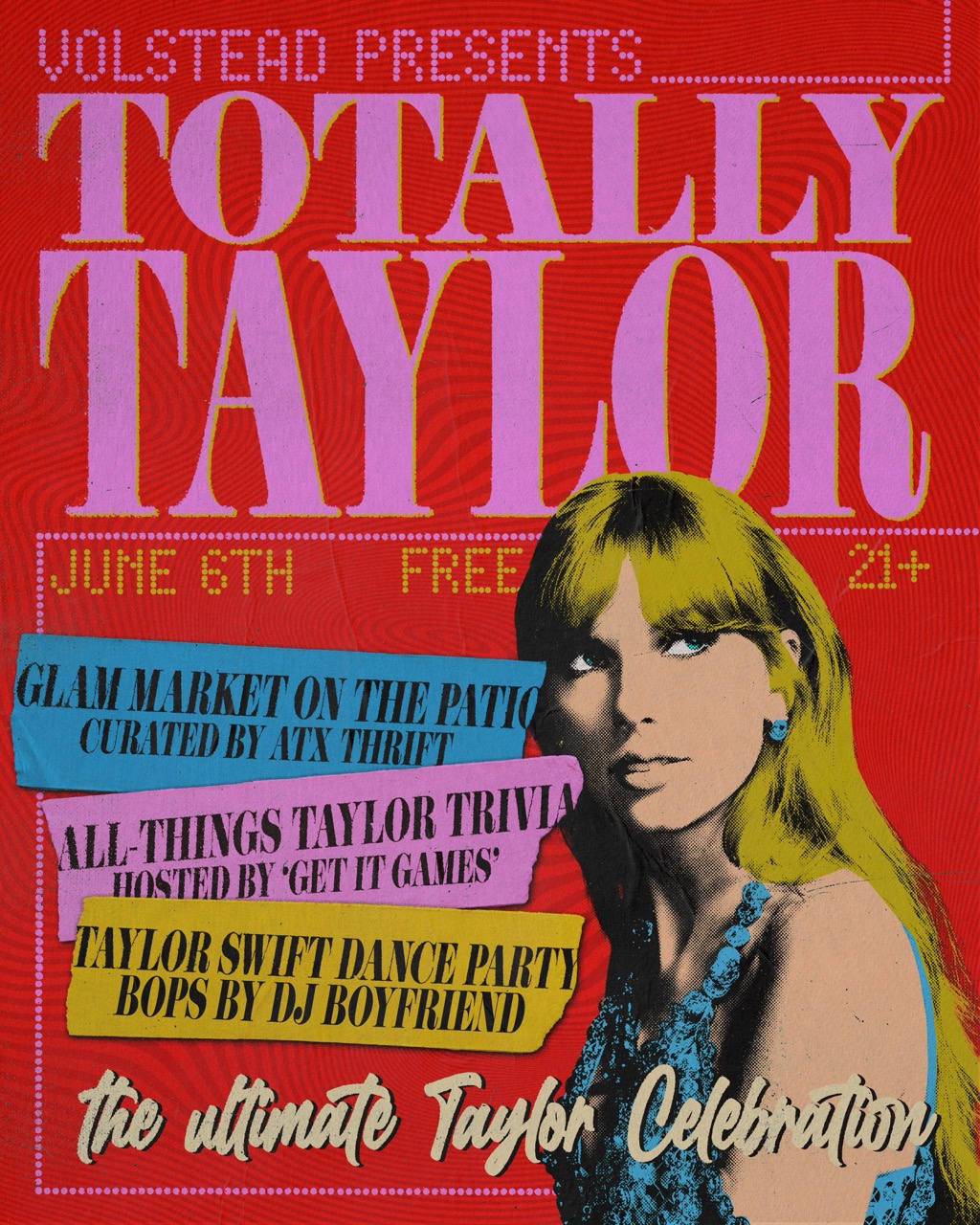 Totally Taylor - The Ultimate Taylor Swift Celebration @ Volstead Lounge