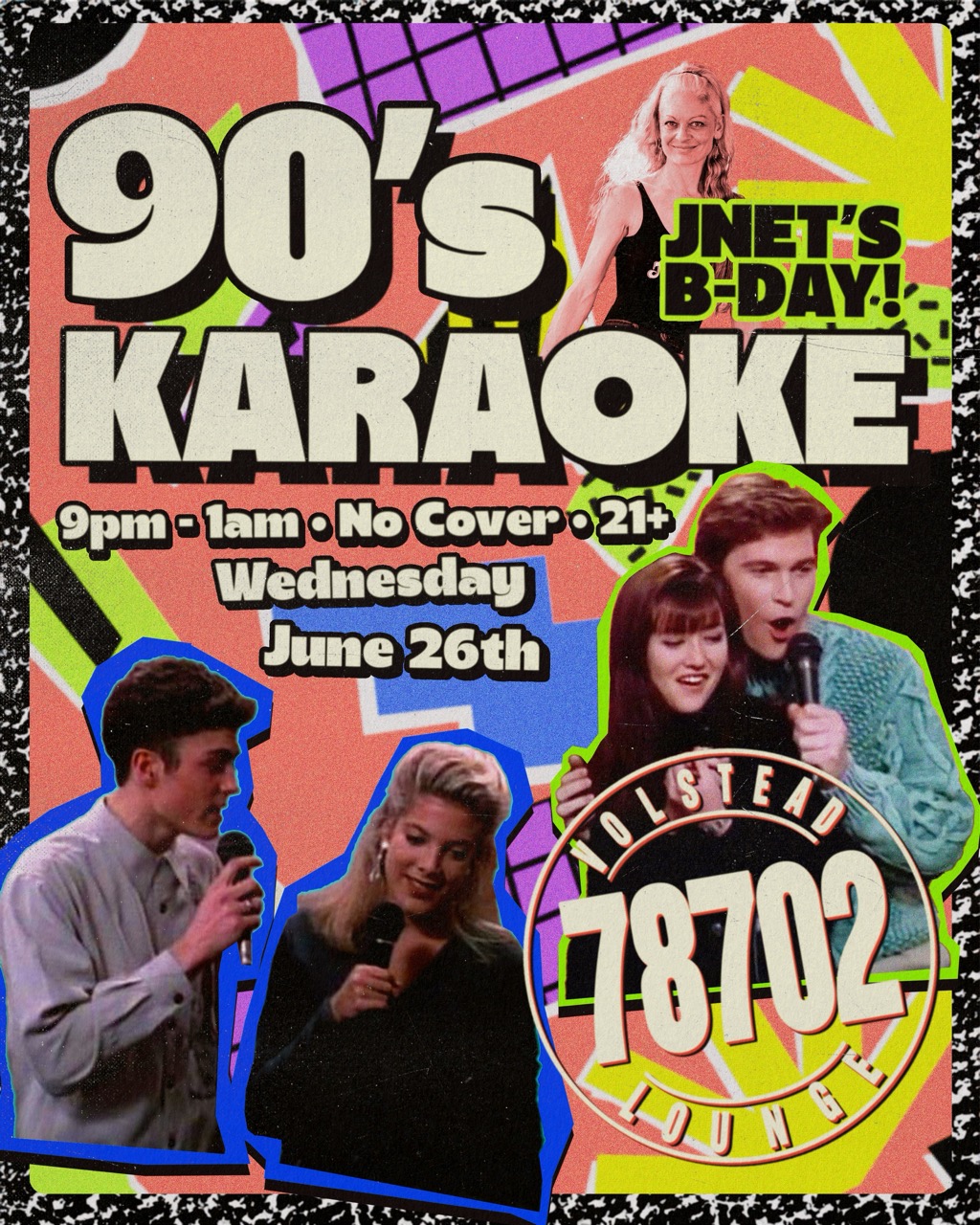 90's Karaoke -Jeannette's B-Day Edition @ Volstead Lounge