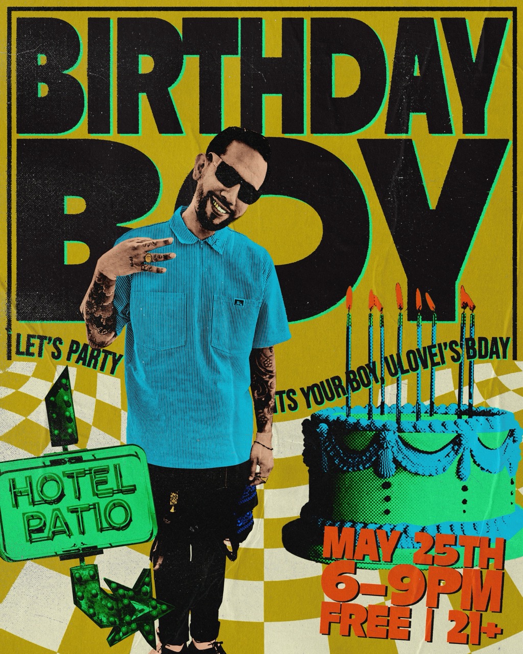 ulovei's Birthday Bash @ Hotel Vegas & Volstead Lounge