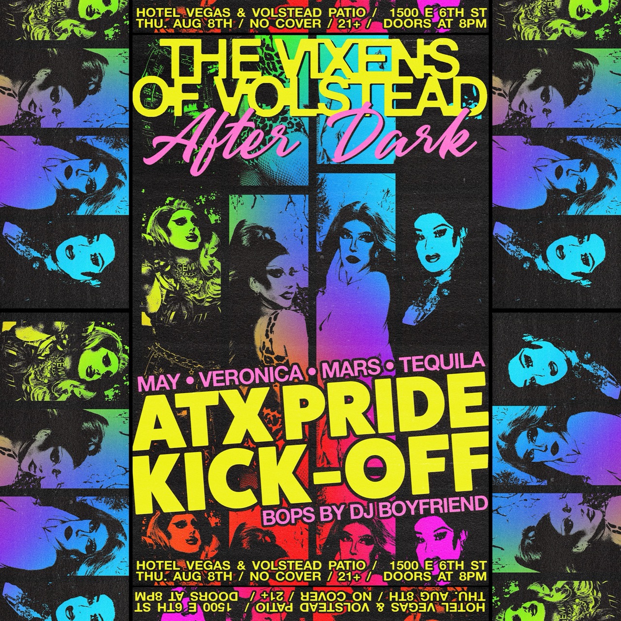 Vixens of Volstead After Dark - ATX Pride Kick-Off Party @ Hotel Vegas & Volstead Lounge