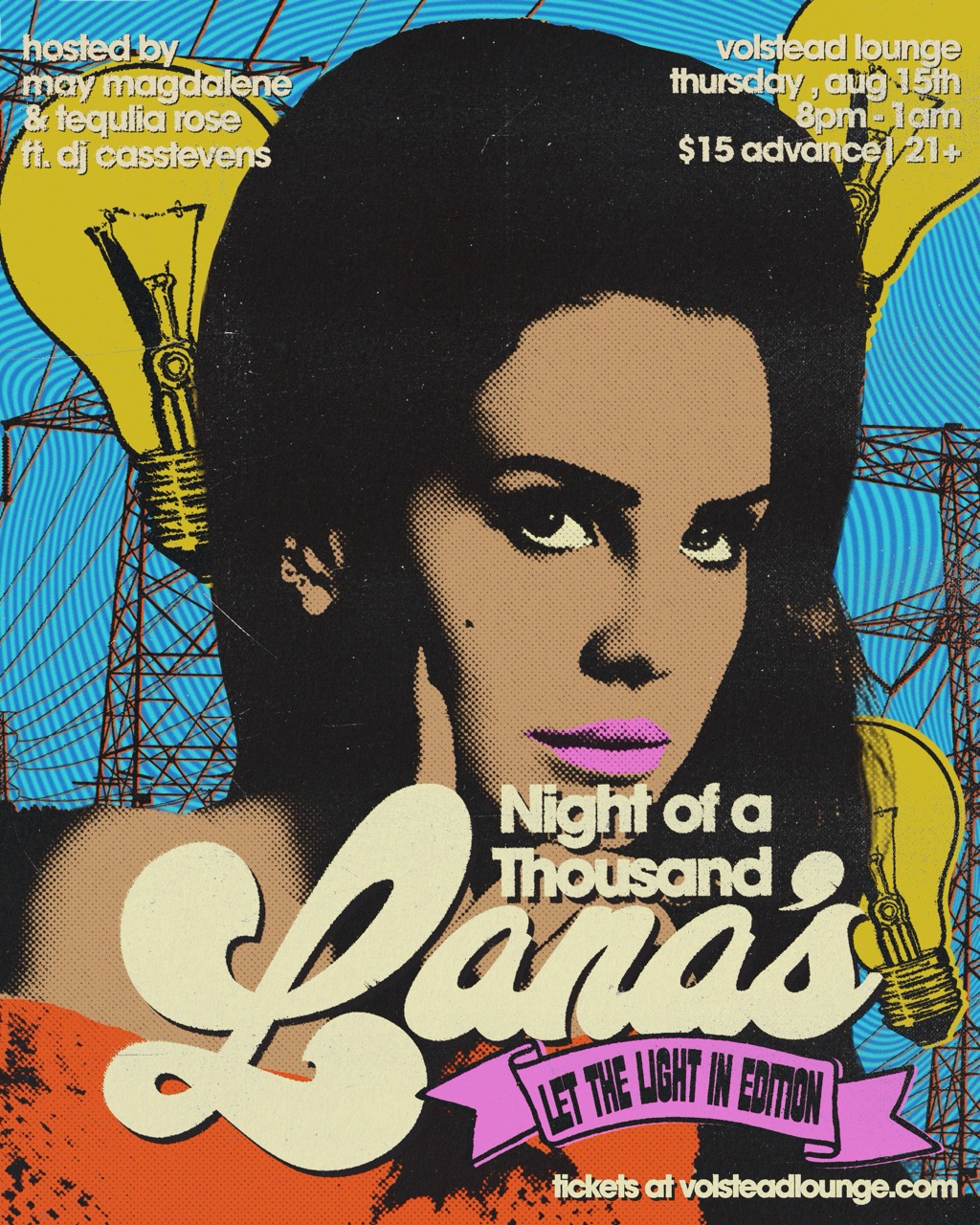 Night of A Thousand Lana's: Let the Light In Edition @ Volstead Lounge