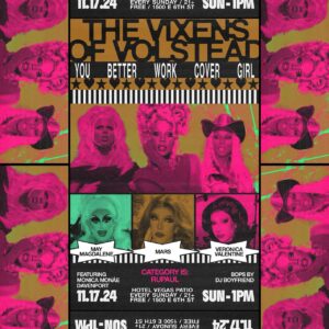 Vixens Of Volstead Drag Brunch: RuPaul’s Birthday Bash! @ Hotel Vegas & Volstead Lounge