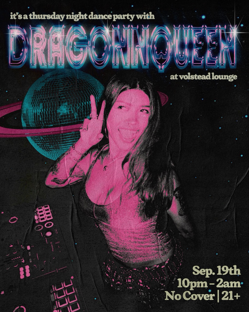 Thursday Night Dance Party with DragonnQueen @ Volstead Lounge