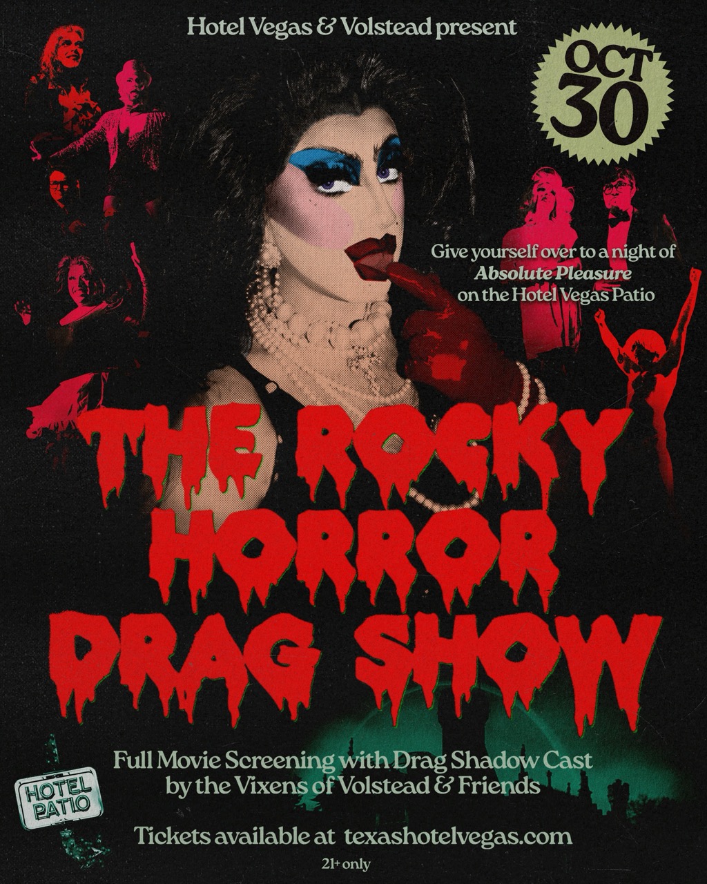 SOLD OUT! The Rocky Horror Drag Show - Early Show @ Hotel Vegas & Volstead Lounge