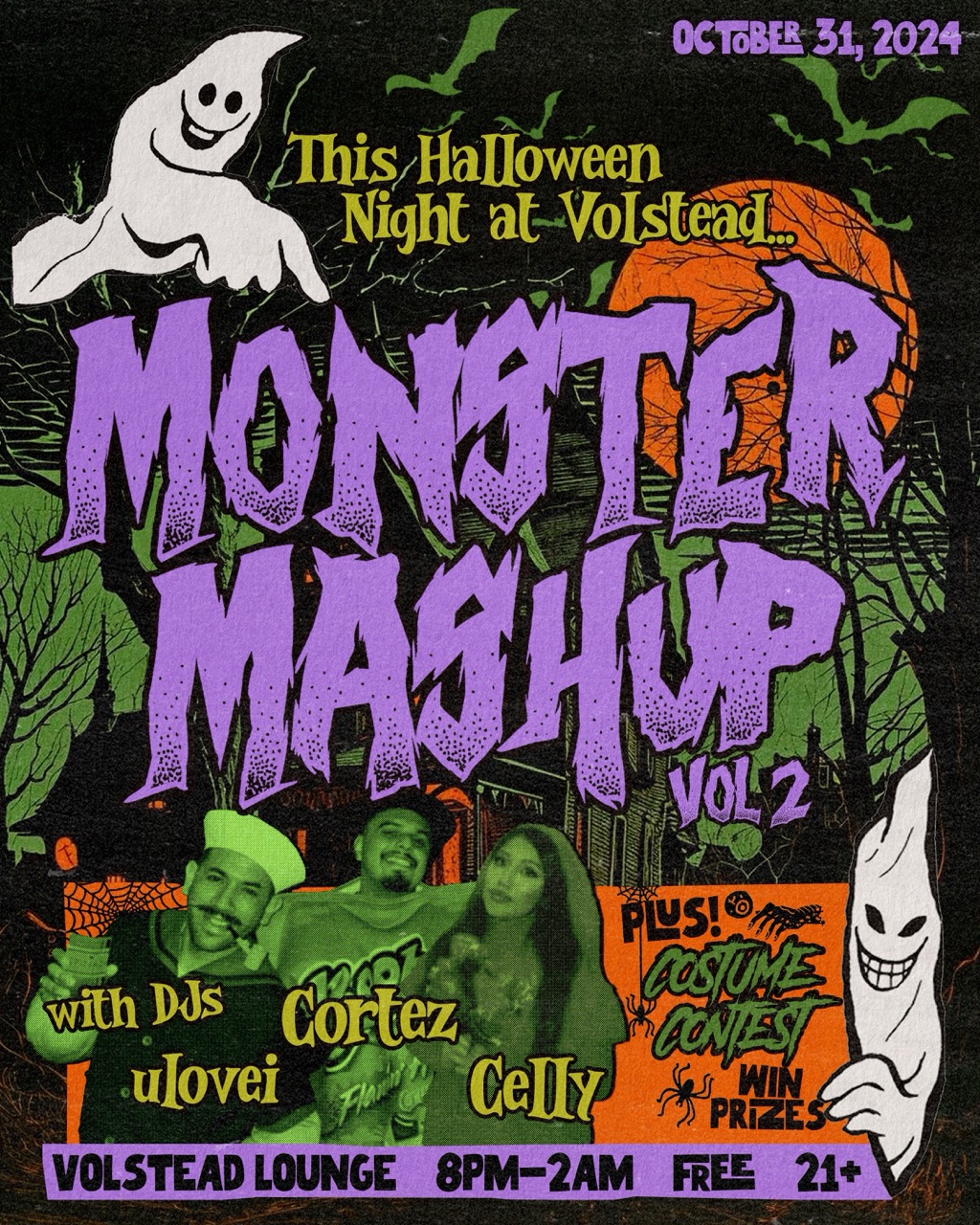 Volstead's Monster Mashup Vol 2 @ Volstead Lounge