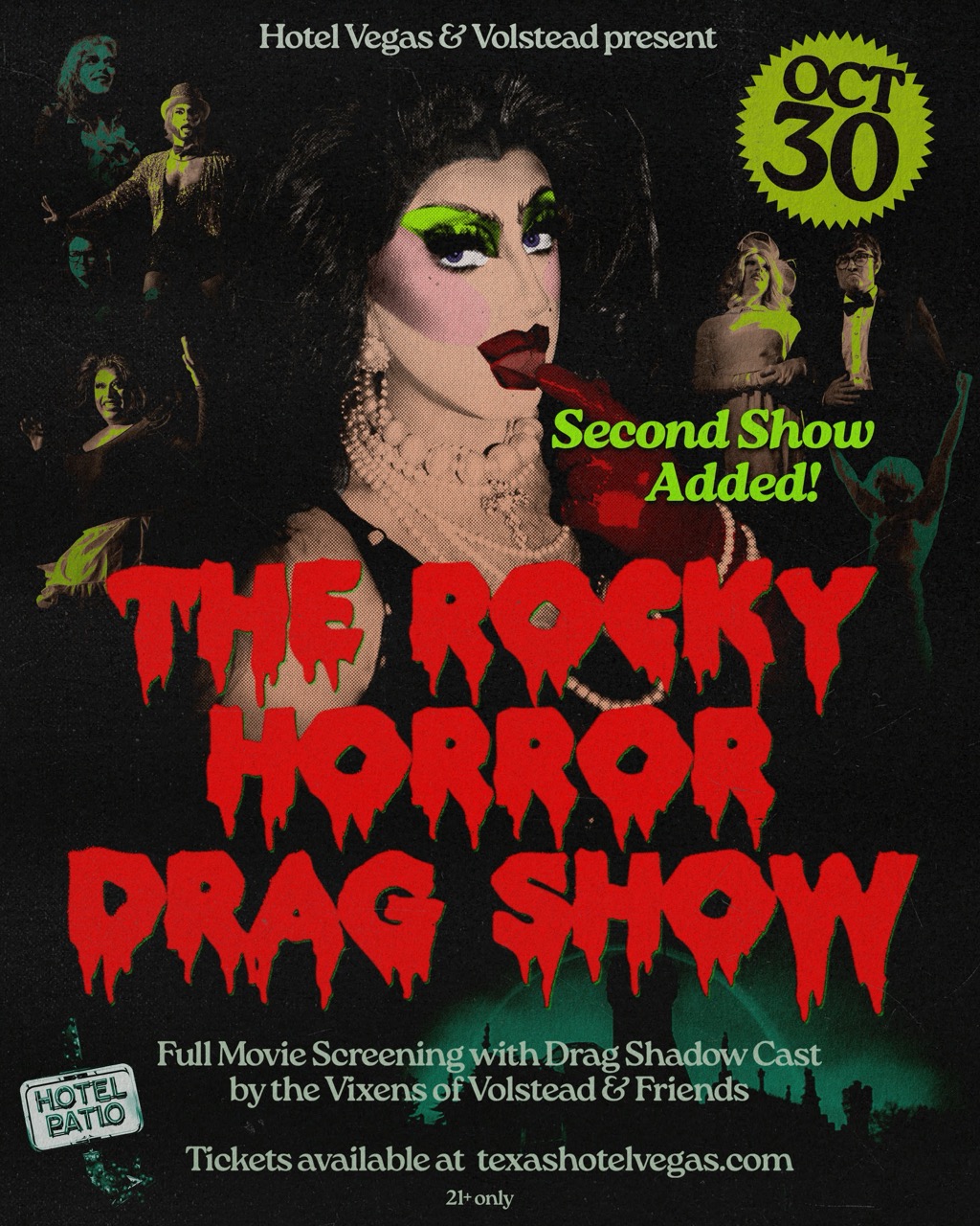 The Rocky Horror Drag Show - Late Show @ Hotel Vegas & Volstead Lounge